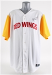 2010-12 Kyle Waldrop Rochester Red Wings Signed Minor League Baseball Jersey (MEARS LOA / JSA)