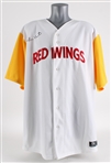 2010-11 Tom Nieto Rochester Red Wings Signed Minor League Baseball Jersey (MEARS LOA / JSA)