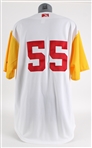 2010-11 Tom Nieto Rochester Red Wings Signed Minor League Baseball Jersey (MEARS LOA / JSA)