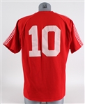 1987-92 Rochester Red Wings #10 Minor League Baseball Jersey (MEARS LOA)