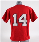 1982 Oklahoma City 89ers #14 Minor League Baseball Jersey with Oklahoma Diamond Jubilee Patch (MEARS LOA)