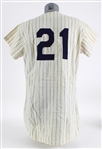 1968 Charley Smith New York Yankees Complete Home Uniform w/ Jersey, Pants, Cap, Stirrups & Belt (MEARS LOA)
