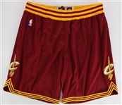 2014-15 Cleveland Cavaliers Uniform Shorts Attributed to LeBron James (MEARS LOA)
