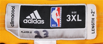 2014-15 Cleveland Cavaliers Uniform Shorts Attributed to LeBron James (MEARS LOA)