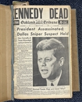 1930s-1990s JFK Scrapbook, Magazines, Photos & more (Lot of 50+)