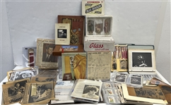1930s-1990s JFK Scrapbook, Magazines, Photos & more (Lot of 50+)