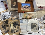 1930s-1990s JFK Scrapbook, Magazines, Photos & more (Lot of 50+)