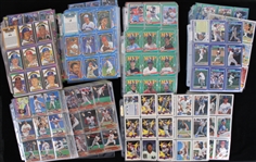 1980s-1990s MLB & NFL Trading Card Collection (Lot of 9,000+)