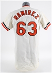 1979-81 Allan Ramirez Baltimore Orioles Minor League Baseball Jersey (MEARS LOA)