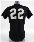 1985-86 Rochester Red Wings #22 Minor League Baseball Jersey (MEARS LOA)