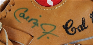1995 Cal Ripken Jr. Baltimore Orioles Signed Rawlings 2,131 Consecutive Games Commemorative Baseball Mitt (MEARS LOA / JSA)