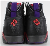 1992 (June 3rd) Michael Jordan Chicago Bulls Signed Nike Air Jordan VII NBA Finals Game One Worn Sneakers (MEARS LOA / Chicago Bulls Letter) *JSA Full Letter* “1st Repeat” 