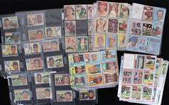 1950s-2000s MLB and NFL Trading Card Collection (Lot of 5,000+)