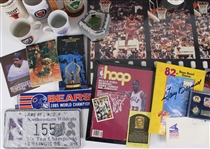 1980s-2000s Baseball, Basketball, Football 26x32 Framed Prints, Mugs, Media Guides & more (Lot of 55+)