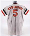 1972 Brooks Robinson Baltimore Orioles Signed Game Worn Road Jersey (MEARS A10 / JSA) Fresh to the Hobby From Batboy Collection