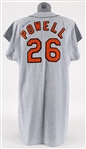 1970 Boog Powell Baltimore Orioles Signed Game Worn Road Jersey (MEARS A9 / JSA) Fresh to the Hobby From Batboy Collection