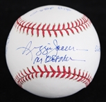 2000s Reggie Jackson Athletics / Yankees Signed & Multi Inscribed Personal Collection OML Selig Baseball (JSA)