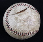 1930's Jessie Haines Jim Wilson Berlyn Horne Multi Signed Official National League Baseball