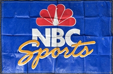 1980s NBC Sports 45" x 69" Banner