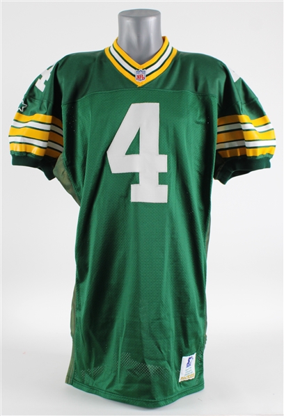 1995 Brett Favre Green Bay Packers Home Jersey (MEARS A5)