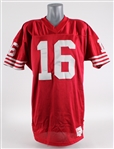 1991-92 Joe Montana San Francisco 49ers Home Jersey (MEARS A5)