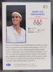 1992 Mary Joe Fernandez Autographed US Olympicards Trading Card (JSA)