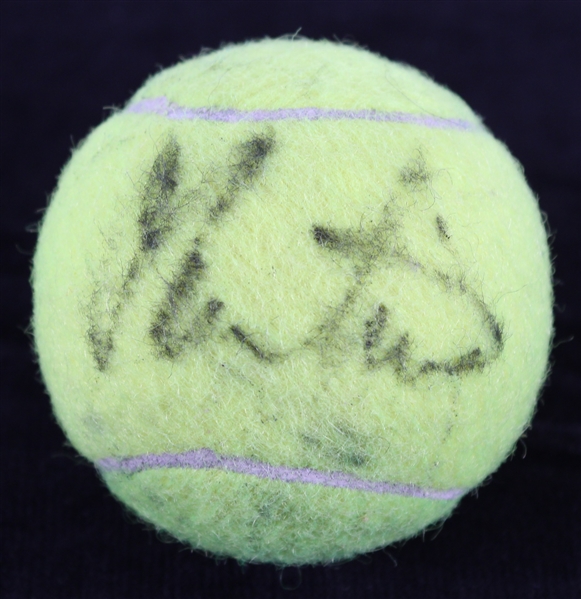1974-2006 Martina Navratilova Signed Tennis Ball (JSA)