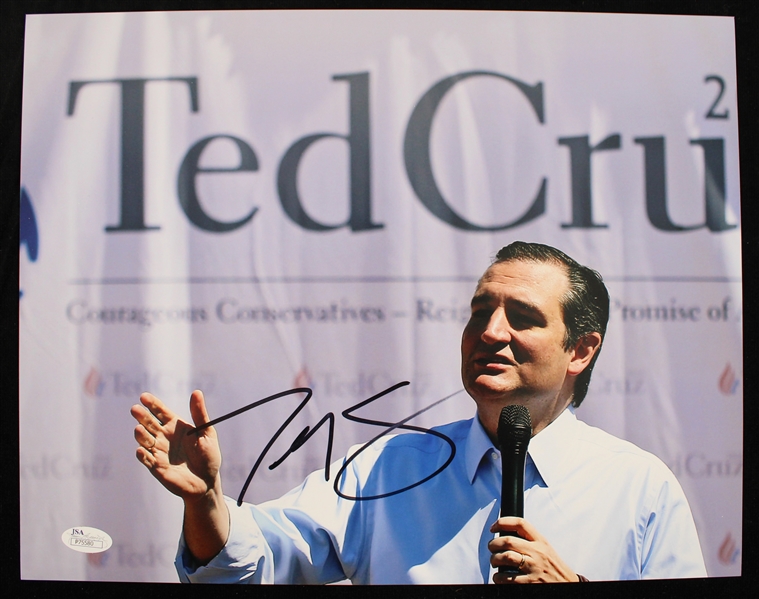 2000s Ted Cruz Politician Autographed 11"x14" Color Photo *JSA*