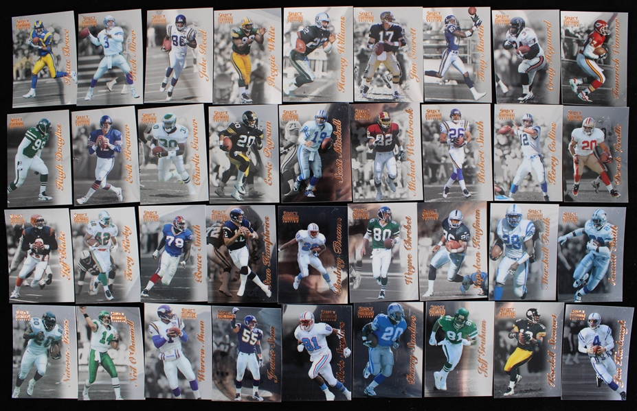 1996 NFL Pinnacle Select Certified Edition Football Cards #1-125