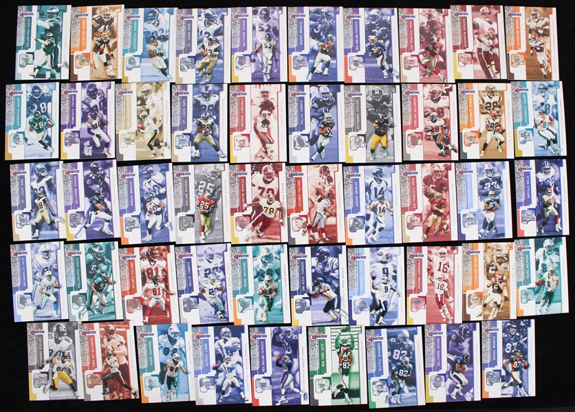 2001 NFL Fleer Game Time Football Cards #1-110