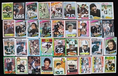 1981-2005 LA Raiders Semi-Stars (Lot of 95)