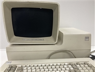 1980s IBM 5291 Computer Terminal with Keyboard