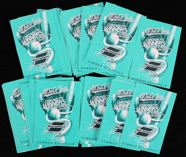 1988 Chicago White Sox Pocket Schedules (Lot of 50+)
