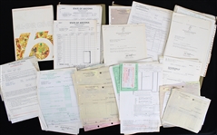 1975 Milwaukee Brewers Paperwork & Documentation Collection + County Stadium All Star Game Program