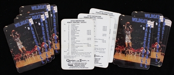 1979-80 Northwestern University Womens  Basketball Pocket Card Schedules (Lot of 45)