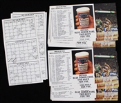 1982-83 DePaul University Basketball Pocket Schedules (Unfolded) (Lot of 25)