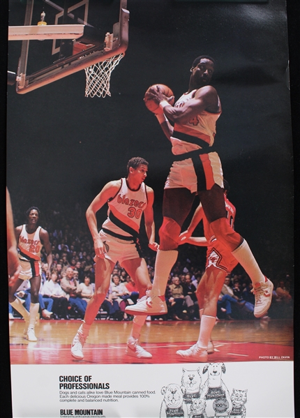 1980s Portland Trail Blazers 12x17.5 Poster 