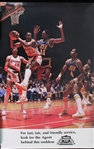 1980s Portland Trail Blazers Farmers Insurance Group 12x17.5 Poster 