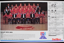 1985-86 Portland Winter Hawks 14x22 Poster