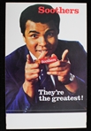 1970s Muhammad Ali Soothers 4"x5" Sticker 