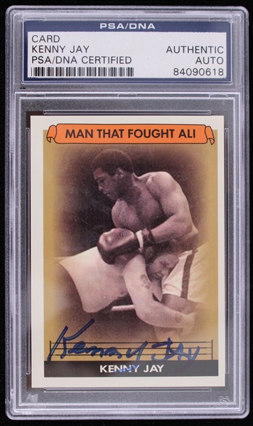 1976 Kenny Jay (d.2023) Autographed Trading Card (PSA Slabbed)