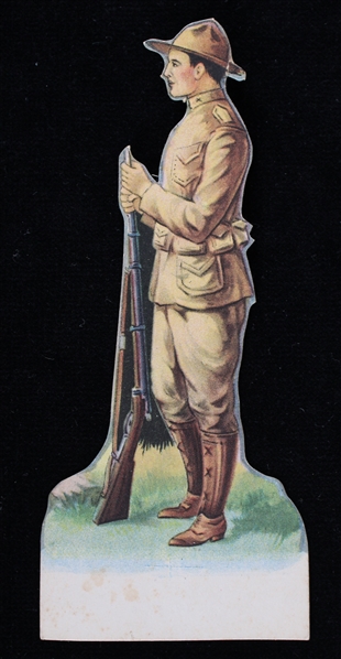 1940s 6" Soldier Cut Out (Blank Back)