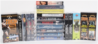 1970s-90s Tarzan & more VHS Collection (Lot of19)