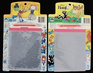 1980s Bambi and Go Bots Magic Slate Paper Savers (Lot of 2)