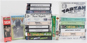 1990s Tarzan & more VHS Collection (Lot of 21)