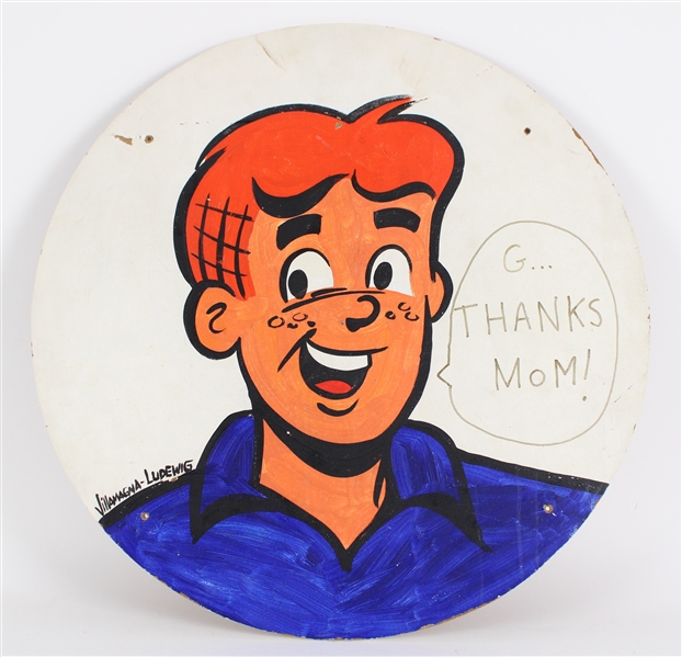 Archie Andrews Comic "G...Thanks Mom!" 24x24 Sign 