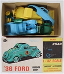 1960s Vintage Model Car Parts in Palmer #401 36 Ford 3 Window Coupe Box