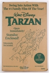 1999 Walt Disney Tarzan Home Video Standee Display (Original 32x21x5 Box)