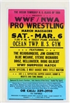 2000 WWF / NWA Pro Wrestling 17x26 Broadside 