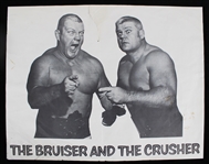 The Bruiser and The Crusher 17x22 Poster 